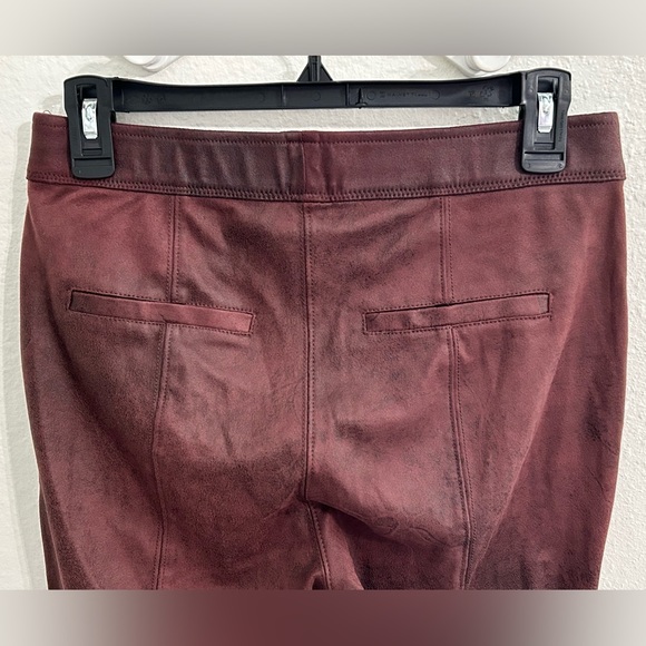 Free People Faux Suede Leggings | Size 27 | Pull-On Skinny Pants - Picture 4 of 10